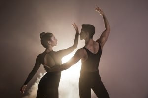 La Fiesta Dance Factory Fun Dance Classes in Sydney NSW Medium Shot Couple Performing Together