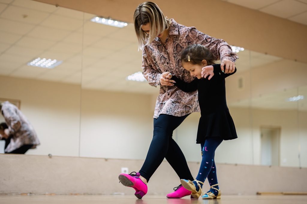 La Fiesta Dance Factory Fun Dance Classes in Sydney NSW Mother Daughter Dancing Together Studio Enjoying Quality Time Bonding