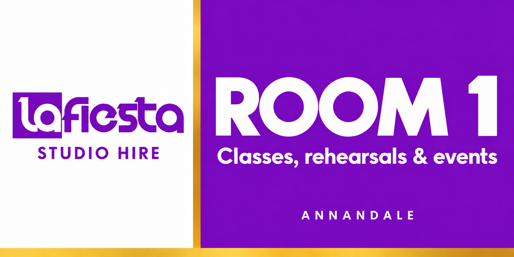 La Fiesta Room 1 - studio hire in Annandale