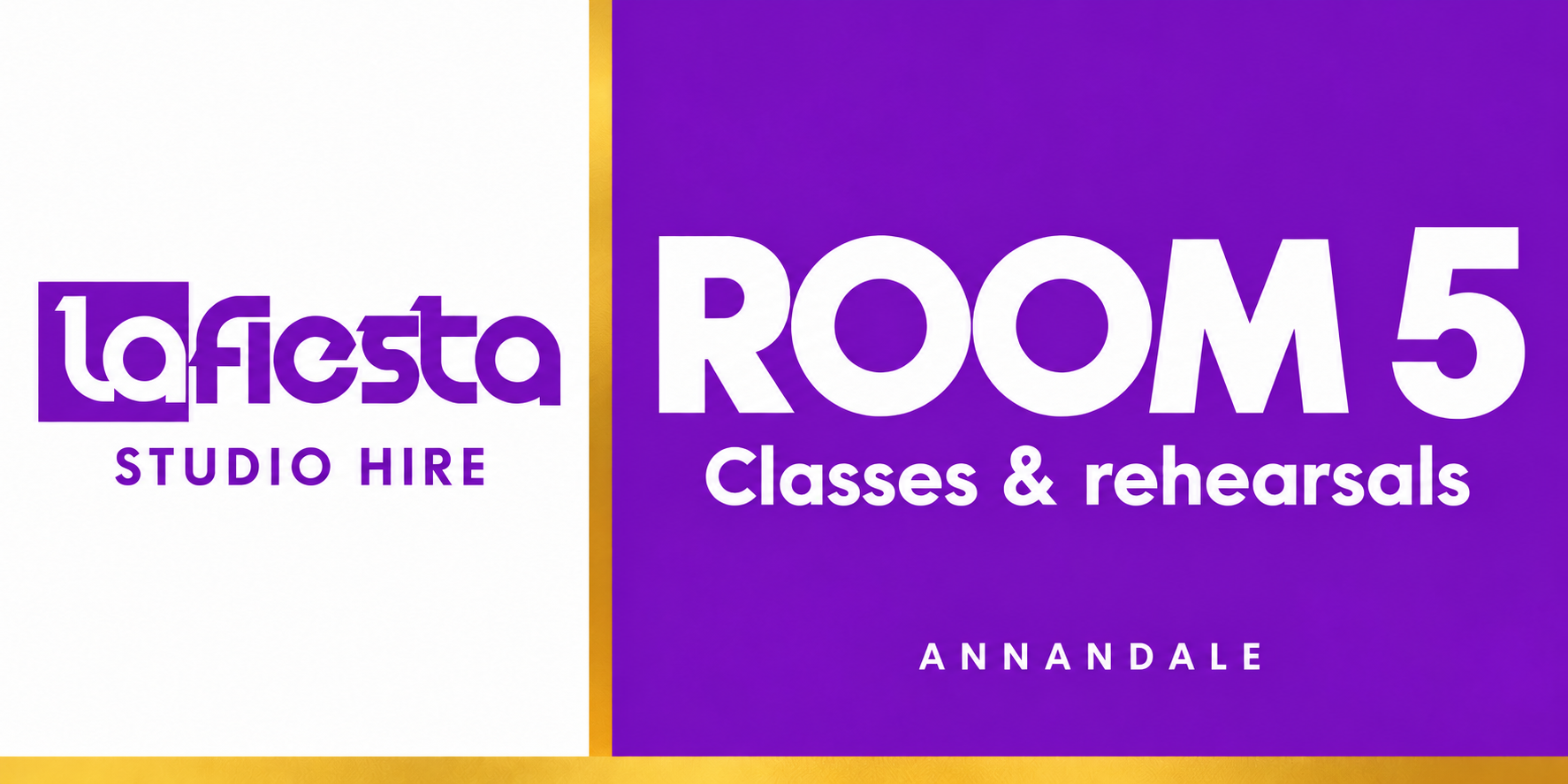 La Fiesta Room 5 - studio hire in Annandale
