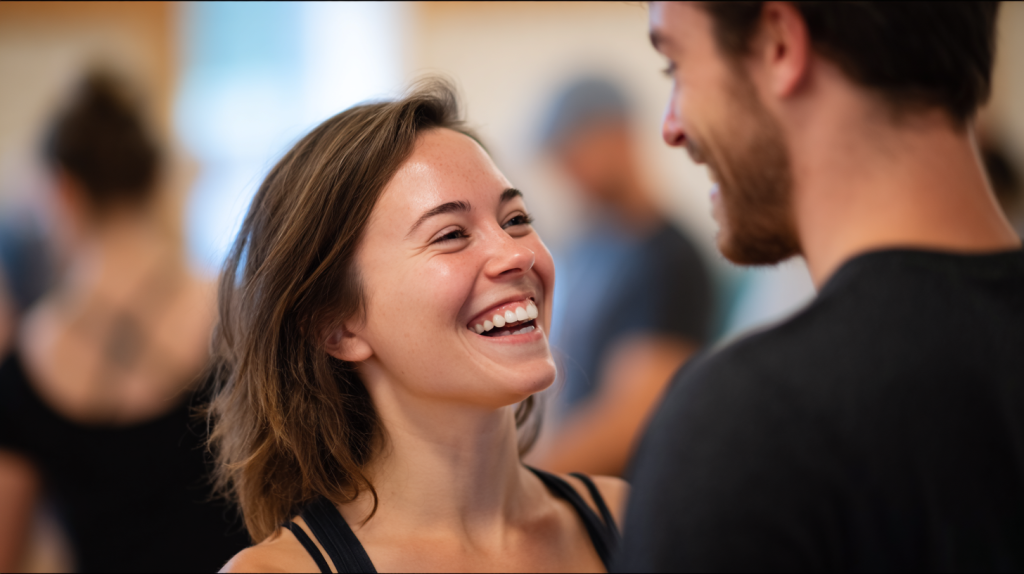 La Fiesta Dance Factory Fun Dance Classes in Sydney NSW La Fiesta Dance Factory Mid Range Candid Of A Couple Laughing Together Wh C71a0105 134e 46bb 9003 24f5243e693c